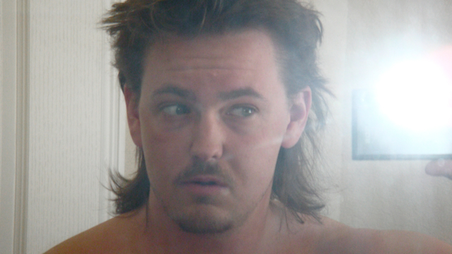 SW Hammond with a mullet. Mid 20s.
