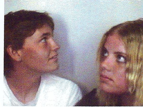 SW Hammond and Katie photo booth. High school.