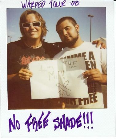 SW Hammond Warped Tour 2008 - No Free Shade!